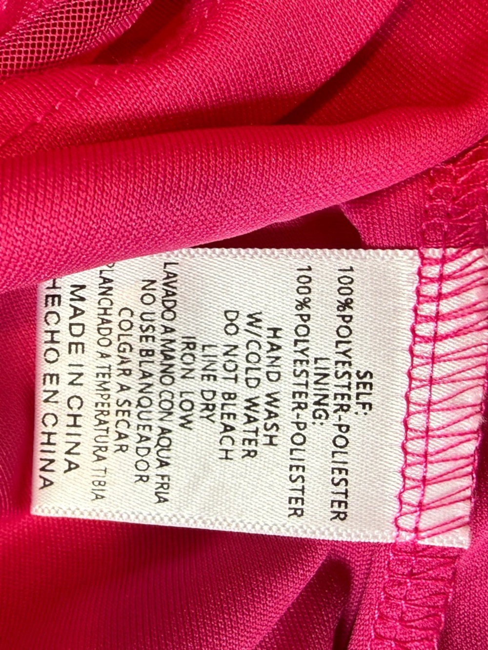 Baltic Born Bright Pink Smocked Tulle Top - Picture 12 of 12